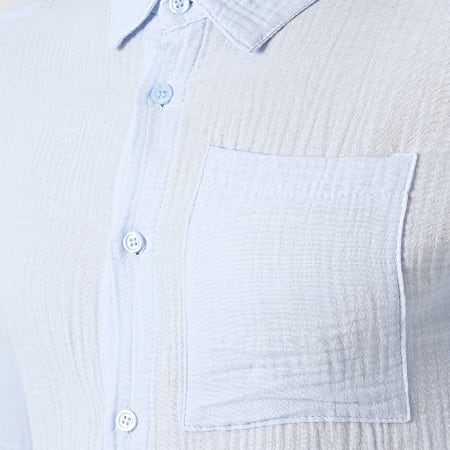 Uniplay - Camisa de manga larga azul cielo