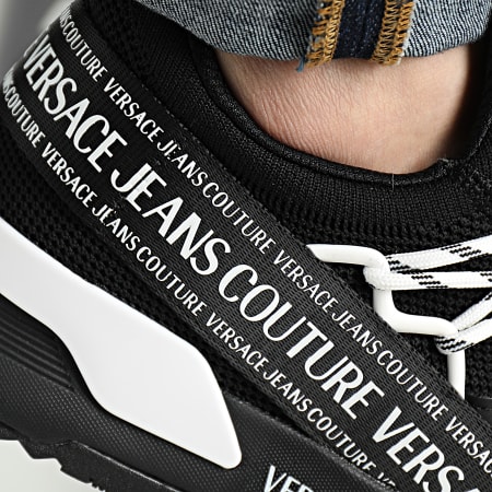 Versace Jeans Couture - Fondo Dynamic Zapatillas 74YA3SA3 Negro