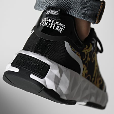 Versace Jeans Couture - Fondo Atom 74YA3SBD Zapatillas Renacimiento Negro