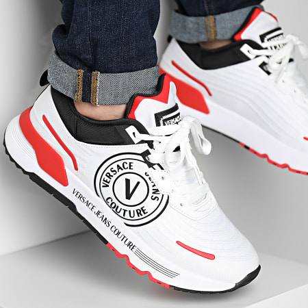 Versace Jeans Couture - Fondo Dynamic Sneakers 74YA3SA1 Bianco Rosso