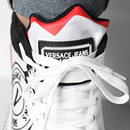 Versace Jeans Couture - Baskets Fondo Dynamic 74YA3SA1 White Red