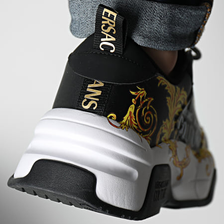 Versace Jeans Couture - Fondo Stargaze Zapatillas 74YA3SF1 Negro Renacimiento