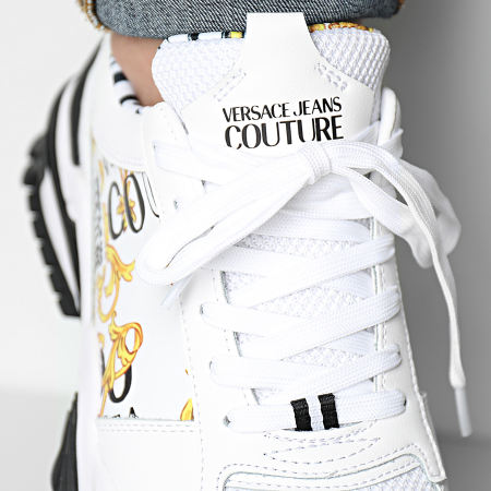 Versace Jeans Couture - Fondo New Trail Trek 74YA3SI9 Blanco Zapatillas Renaissance