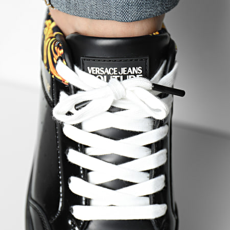 Versace Jeans Couture - Fondo Brooklyn 74YA3SD6 Zapatillas Renacimiento Negro