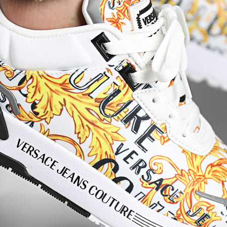 Versace Jeans Couture - Fondo Dynamic 74YA3SA1 Sneakers rinascimentali bianche