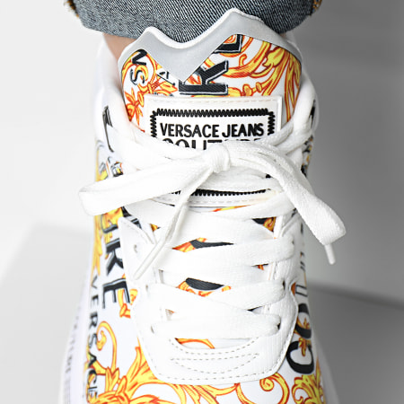 Versace Jeans Couture - Fondo Dynamic 74YA3SA1 Sneakers rinascimentali bianche