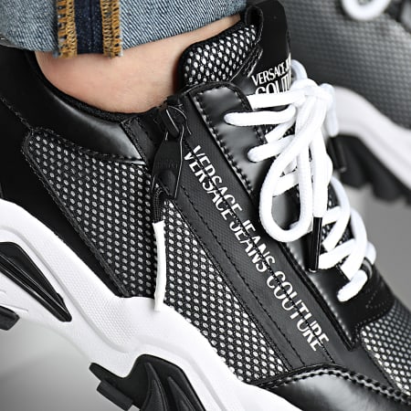 Versace Jeans Couture - Fondo New Trail Trek Zapatillas 74YA3SI5 Negro