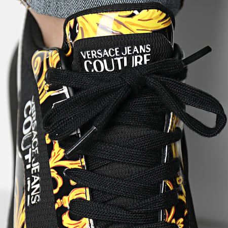 Versace Jeans Couture - Fondo Spyke 74YA3SE1 Zapatillas Renacimiento Negro