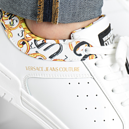 Versace Jeans Couture - Baskets Fondo Brooklyn 74YA3SD6 White Renaissance