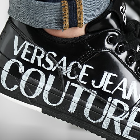 Versace Jeans Couture - Fondo Starlight Zapatillas 74YA3SJ5 Negro