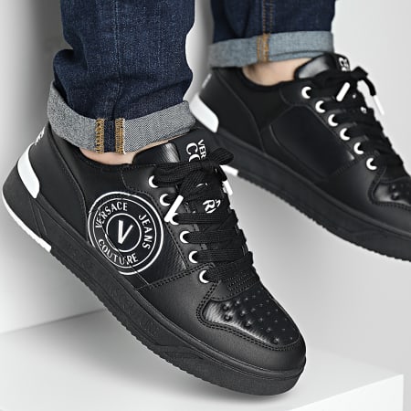 Versace Jeans Couture - Fondo Starlight Zapatillas 74YA3SJ1 Negro