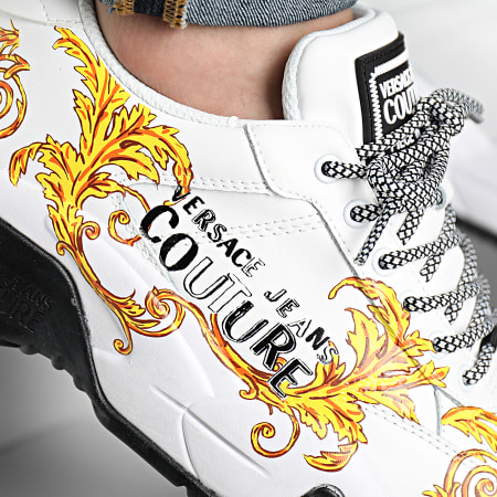 Versace Jeans Couture - Fondo Stargaze 74YA3SF1 Sneakers rinascimentali bianche