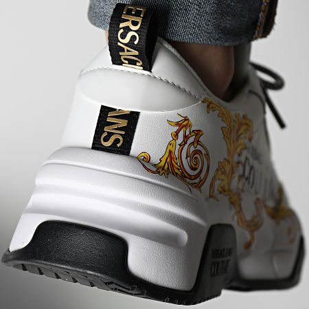 Versace Jeans Couture - Fondo Stargaze 74YA3SF1 Sneakers rinascimentali bianche