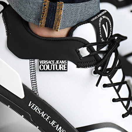 Versace Jeans Couture - Fondo Dynamic 74YA3SA2 Bianco Nero Sneakers