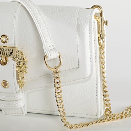 Versace Jeans Couture - Pochette da donna Couture 74VA5PF6 Bianco Oro