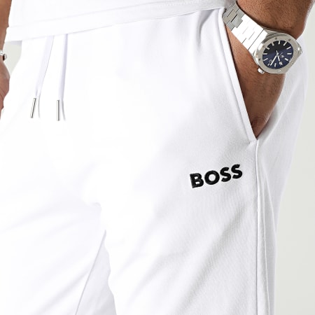 BOSS - Pantalon Jogging 50491284 Blanc