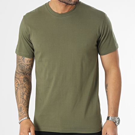 Frilivin - Camiseta verde caqui