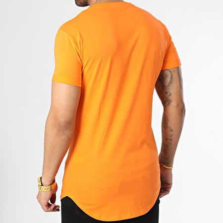 Frilivin - Camiseta naranja oversize