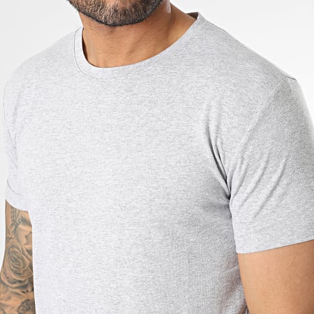 Frilivin - Camiseta oversize gris brezo