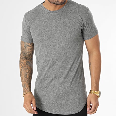 Frilivin - Camiseta oversize gris marengo