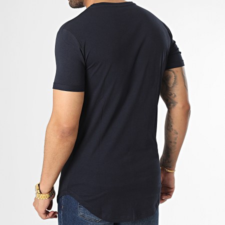 Frilivin - Camiseta oversize azul marino