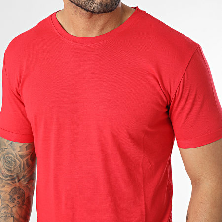 Frilivin - Tee Shirt Oversize Rouge
