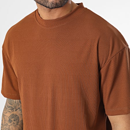 Tee-shirt Marron Femme Mexx Taille M Manches Trois-quarts Coton Occasion Très Bon état | Basique Quotidien