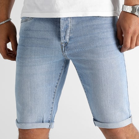 Tiffosi - Pantaloncini jeans slim 10049618 Blu Denim