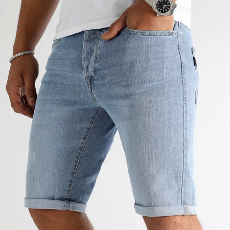 Tiffosi - Pantaloncini jeans slim 10049618 Blu Denim