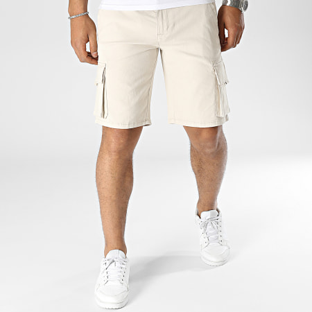 Only And Sons - Short Cargo 22024564 Beige Clair