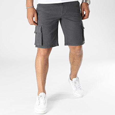 Only And Sons - Short Cargo 22024564 Gris Foncé