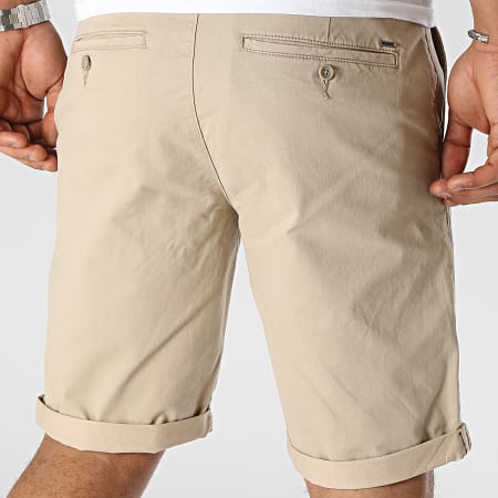 Only And Sons - Peter Reg Pantaloncini chino in twill 4481 Beige