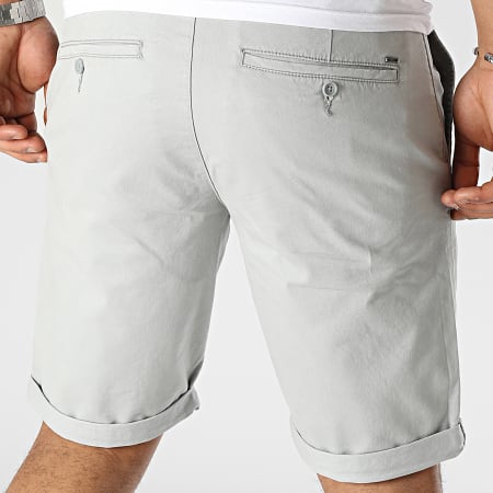 Only And Sons - Pantalones cortos Peter Reg Twill 4481 Gris claro