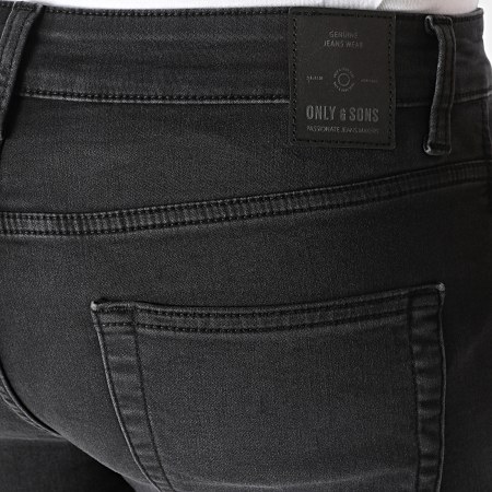 Only And Sons - Short Jean Ply Reg 8581 Noir