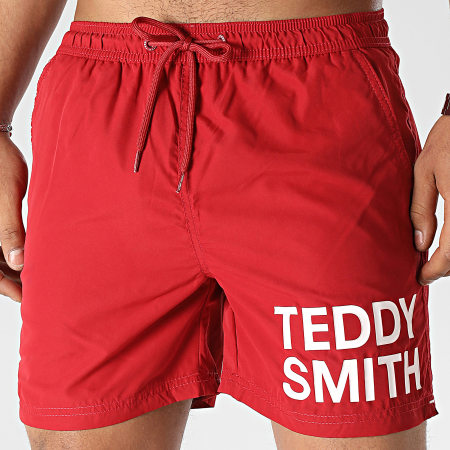 Teddy Smith - Pantaloncini da bagno Diaz Bordeaux