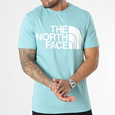 The North Face - Tee Shirt Standard A4M7X Bleu Clair
