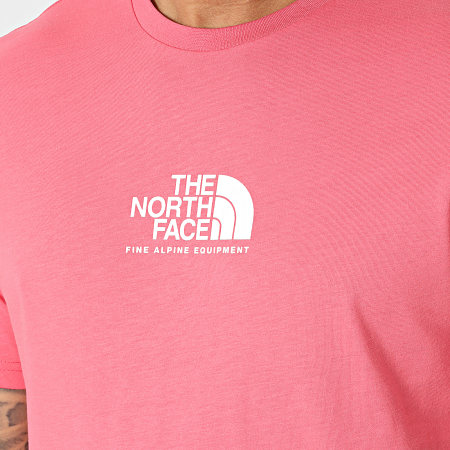 The North Face - Tee Shirt Fine Alp Rose