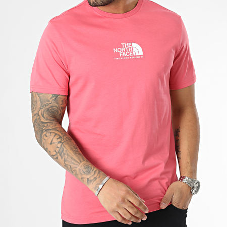 The North Face - Camiseta Fine Alp Rosa