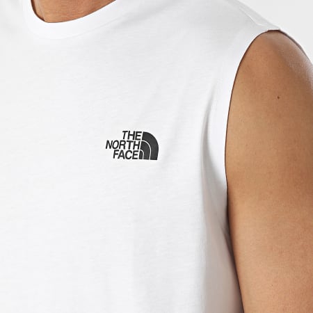 The North Face - Camiseta de tirantes A5IGX Blanca