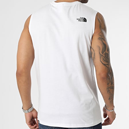 The North Face - Camiseta de tirantes A5IGX Blanca