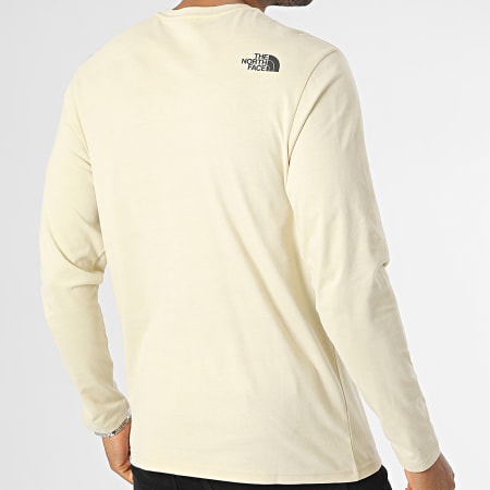 The North Face - Tee Shirt Manches Longues Fine A37FT Beige