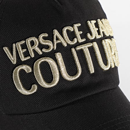 Versace Jeans Couture - Casquette 74YAZK10 Noir Doré