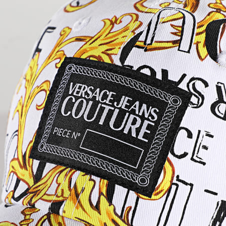 Versace Jeans Couture - Gorra 74YAZK18 Renacimiento blanco