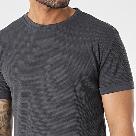 Frilivin - Tee Shirt Oversize Gris Anthracite