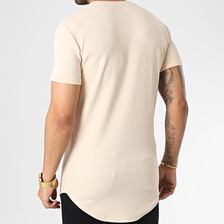 Frilivin - Tee Shirt Oversize Beige