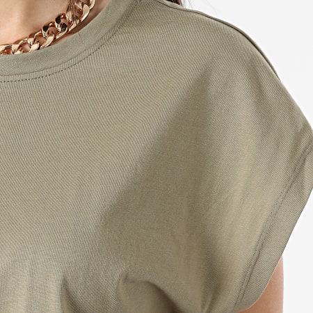 Only - Camisa de mujer May caqui verde