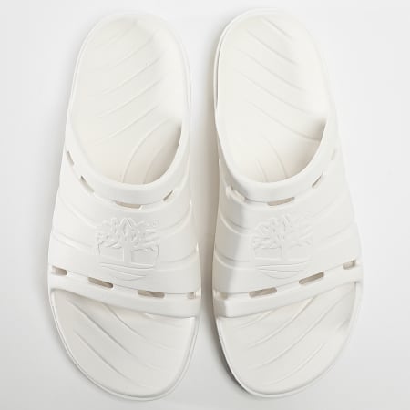 Timberland - Claquettes Get Outslide A5W75 Blanc