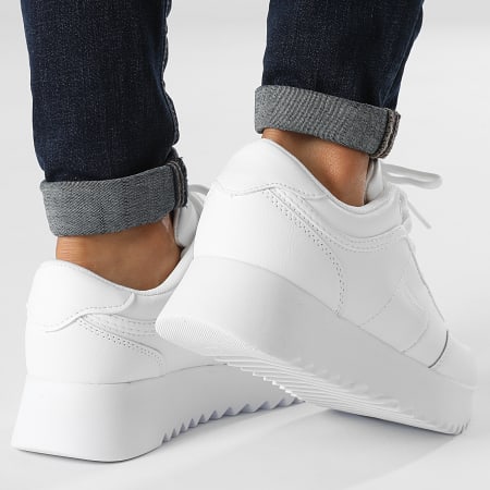 Tommy Jeans - Baskets Femme High Cleated Sneaker 2125 White