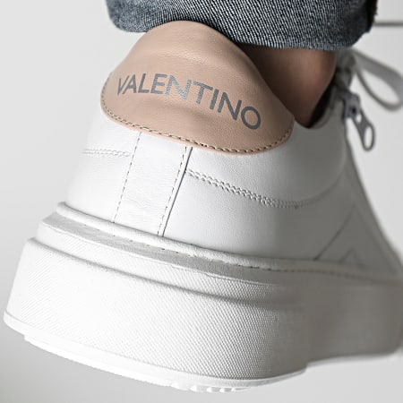 Valentino By Mario Valentino - 95B2301VIT Sneaker alte bianche nude