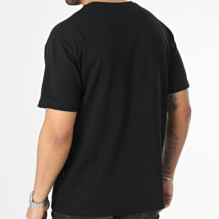 Zelys Paris - Camiseta negra plateada